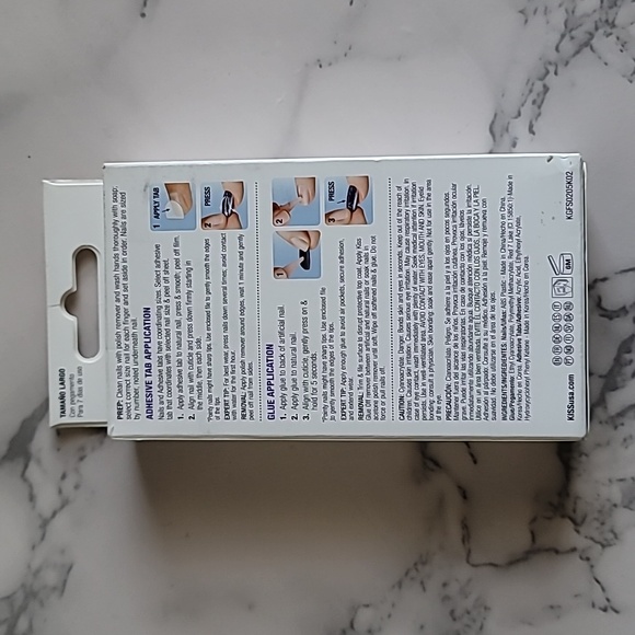 🌵 4/$20 KISS Gel Fantasy Mint Matte Long Nails - Picture 3 of 4